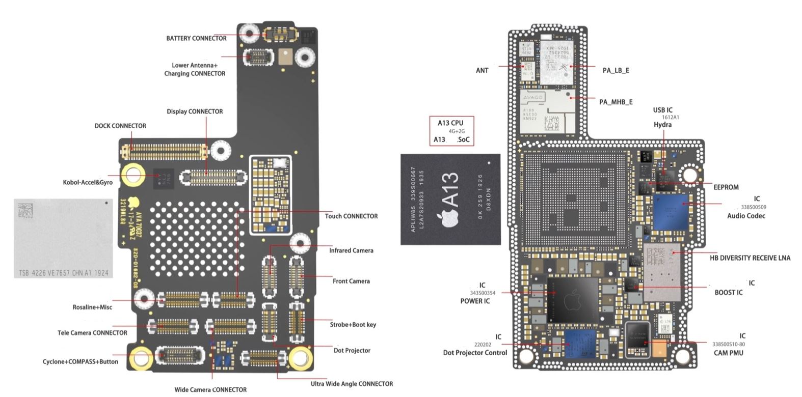 iPhone 11 Pro moederbord - AP