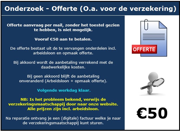 iPhone onderzoek - Offerte